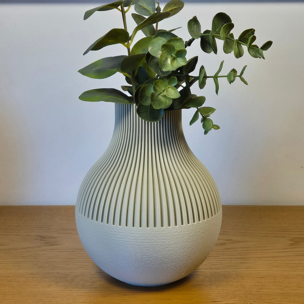 Skandi Vase BELLAVUE| wunderschönes Design Highlight | in geradem Design | Trockenblumen