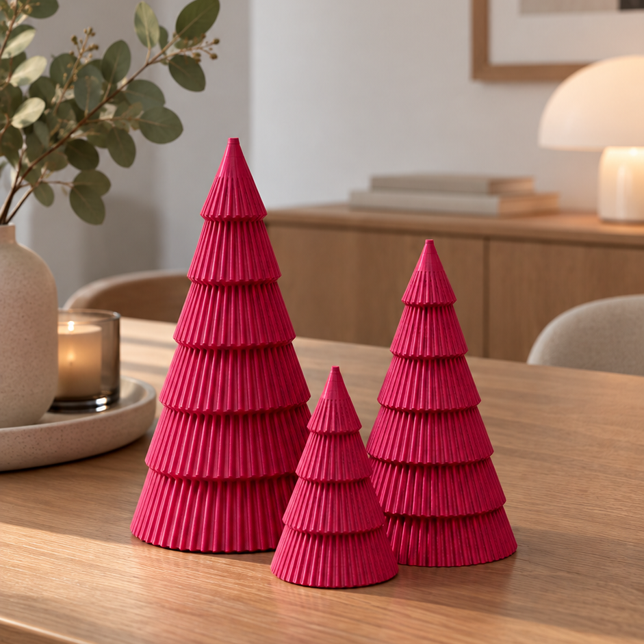 Stilvolle minimalistische Weihnachtsbäume | Skandik