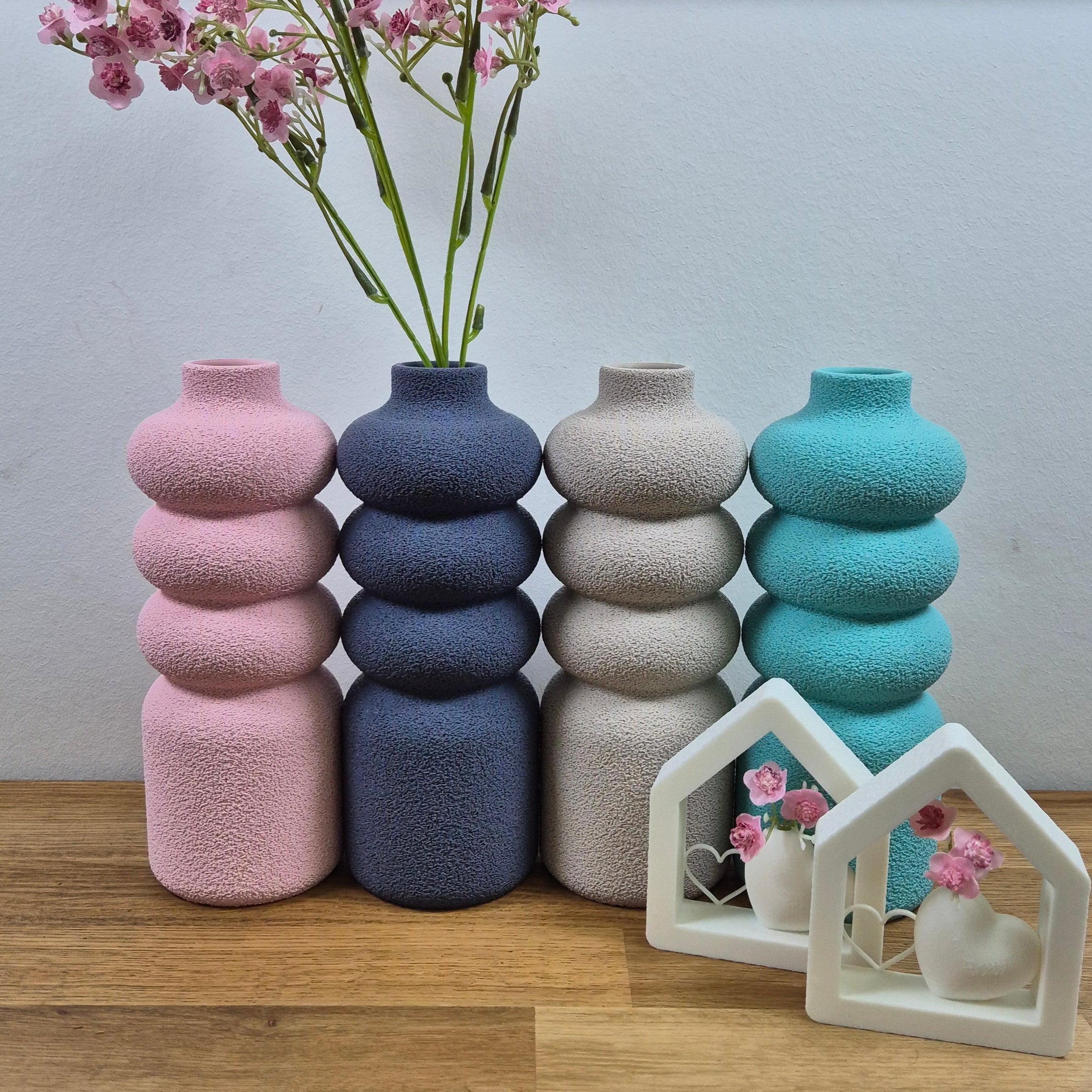 Vase VELOURA | Hingucker im Frühling | Trockenblumen