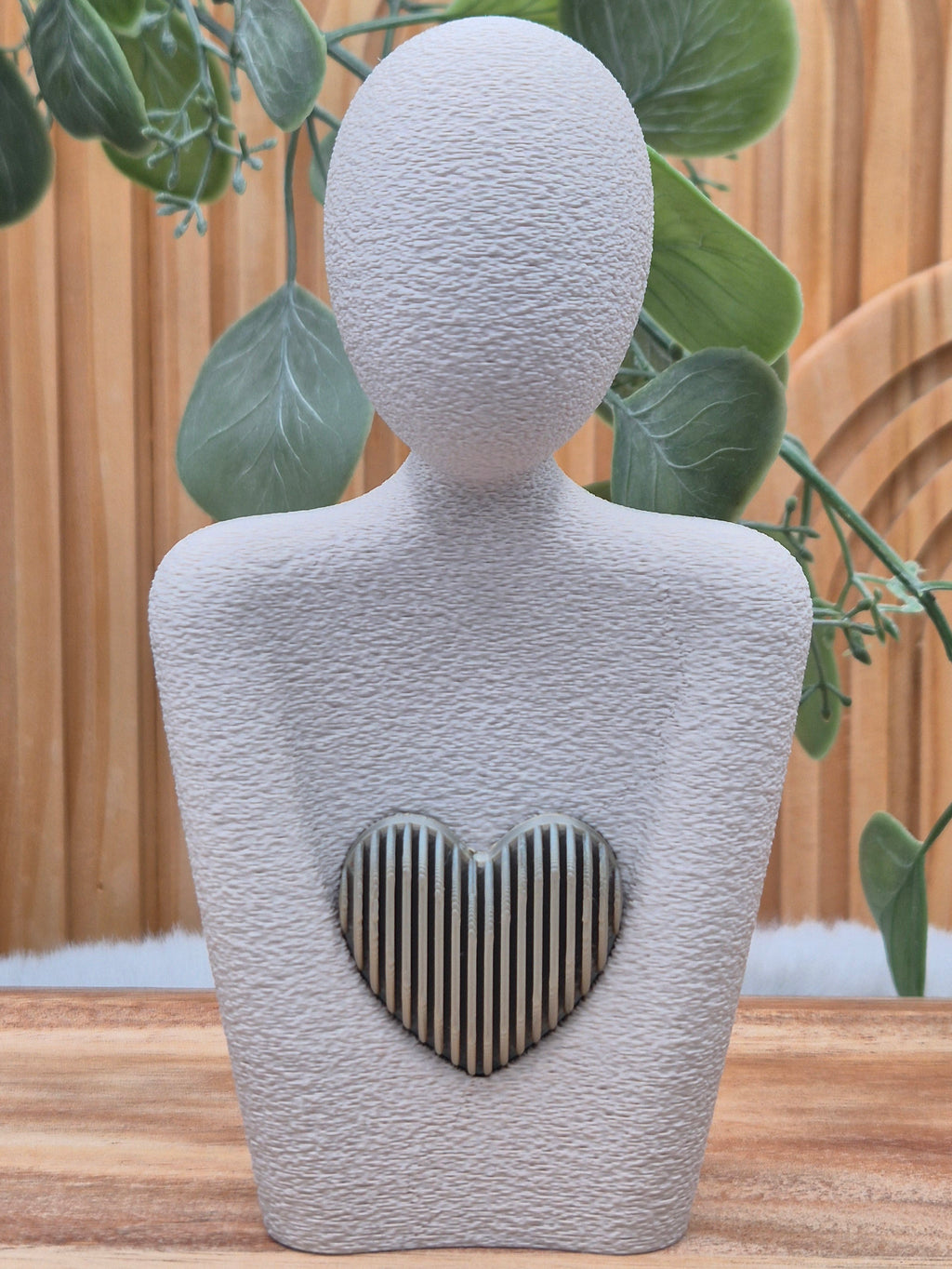 Statue | Muttertag | Herzfigur | Liebe | Stilvolles Design