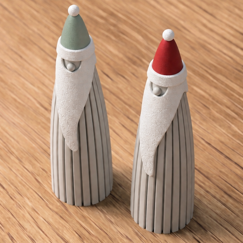 Stilvoller Weihnachtsmann Nikolaus