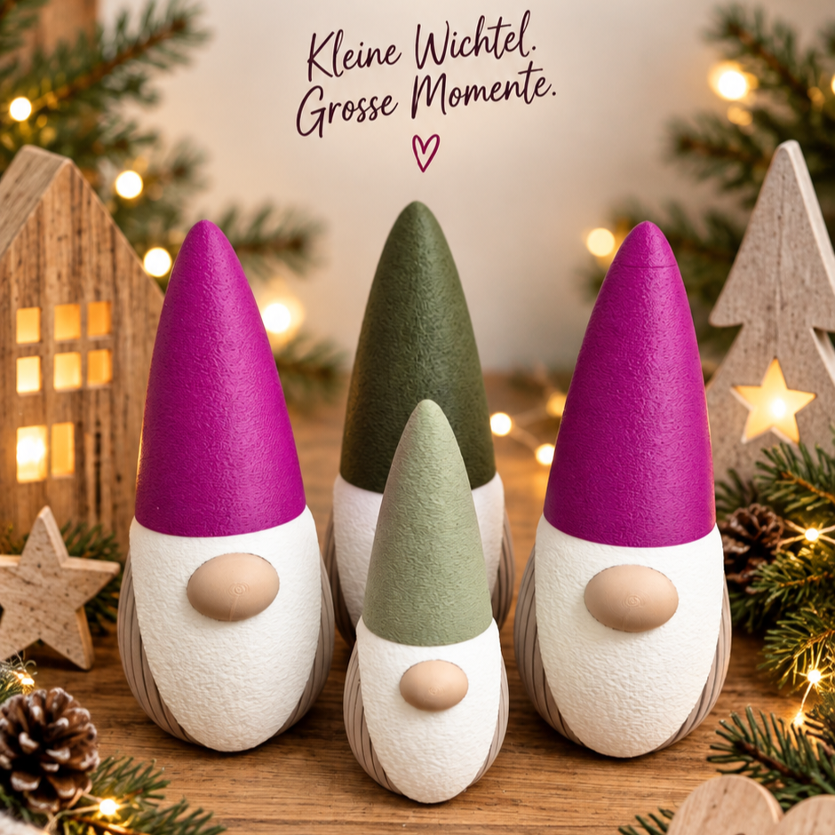 Weihnachtswichtel Wimsel & Lumi